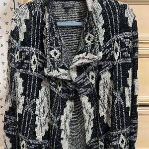 Lucky brand long sweater cardigan